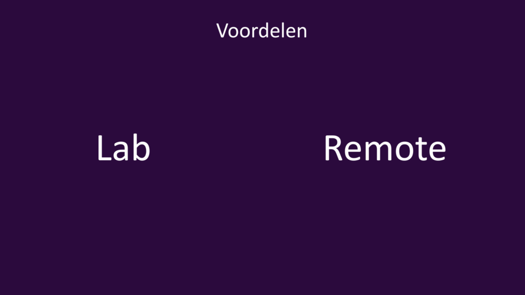 Usability testen in Coronatijd - Voordelen van testen in een lab en testen remote. Wil je de verschillende voordelen weten. Kijk dan de webinar terug.