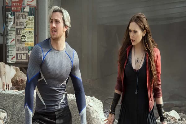 Pietro en Wanda in Avengers Age of Ultron.