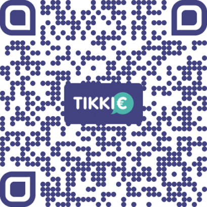 Scan de QR-code om via Tikkie te doneren aan Blijdorp