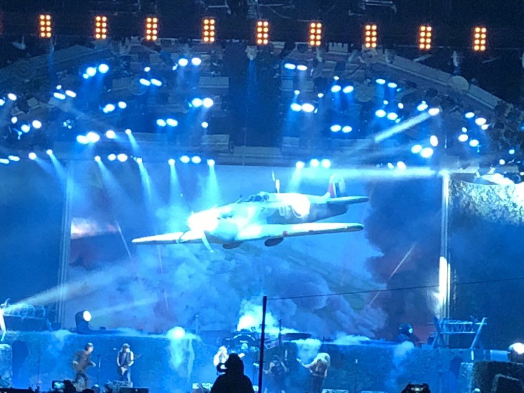 Iron Maiden - Legacy of the Beast 2022 - Gelredome - Aces High Blue Lights