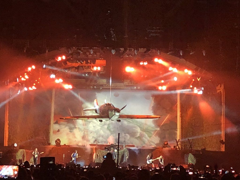 Iron Maiden - Legacy of the Beast 2022 - Gelredome - Aces High Red Lights